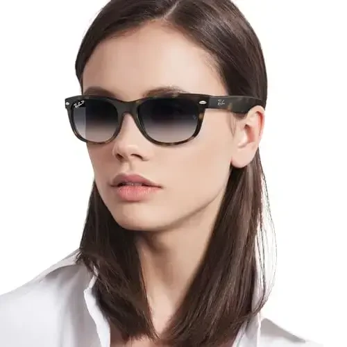 Ray-Ban RB2132 New Wayfarer Square Sunglasses - 5