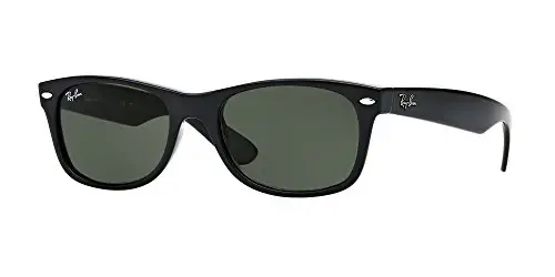 Ray-Ban RB2132 New Wayfarer Sunglasses + Vision Group Accessories Bundle - 1