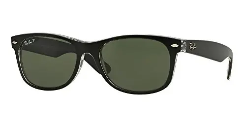 Ray-Ban RB2132 New Wayfarer Sunglasses + Vision Group Accessories Bundle - 1