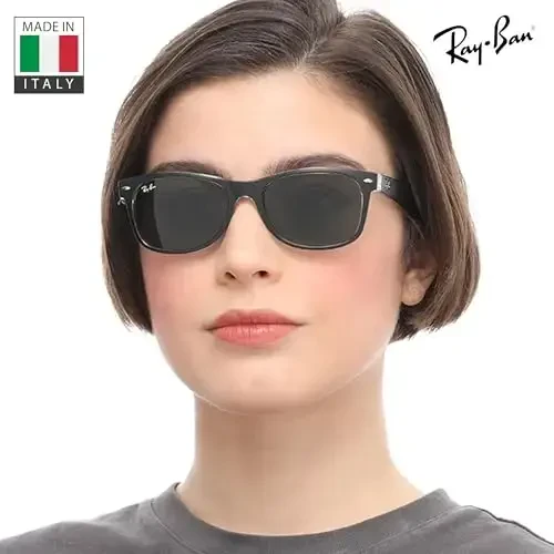 Ray-Ban RB2132 NEW WAYFARER COLOR MIX Square Shaped Sunglasses for Men & Women with Official RAYBAN Eyewear Kit - 6