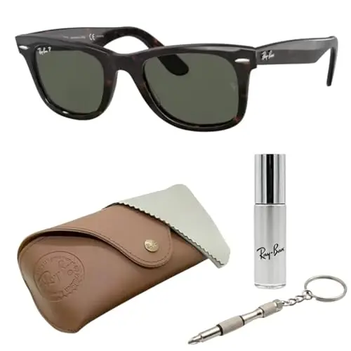Ray-Ban RB2140 ORIGINAL WAYFARER CLASSIC Sunglasses with Official Kit - 1