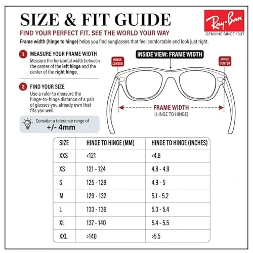 Ray-Ban RB2140 ORIGINAL WAYFARER CLASSIC Sunglasses with Official Kit - 4