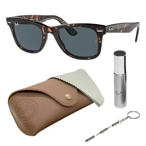 Ray-Ban RB2140 ORIGINAL WAYFARER CLASSIC Sunglasses with Official Kit - 1