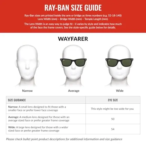 Ray-Ban RB2140 Original Wayfarer Square Sunglasses - RAY-BAN (1)
