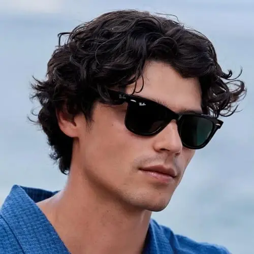 Ray-Ban Rb2140 Original Wayfarer to'rtburchak quyoshdan saqlaydigan ko'zoynaklar - MODAZONE