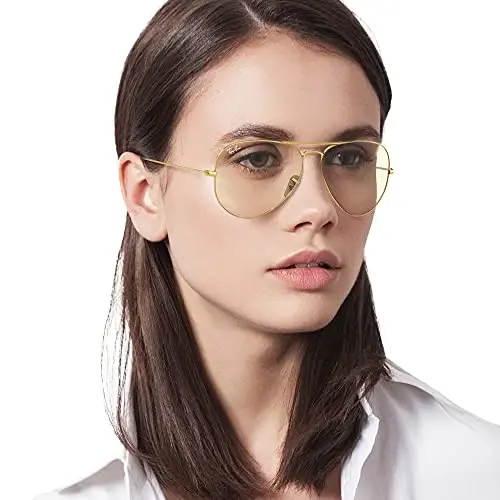 Ray-Ban RB3025 Classic Photochromic Aviator Sunglasses - 4