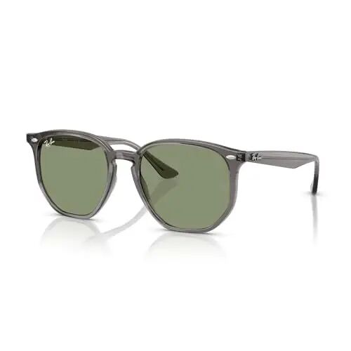 Ray-Ban RB4306 Hexagonal Sunglasses for Men for Women | In Opal Grey, Black & Light Havana. Polarized options available. - Ray-Ban