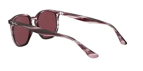 Ray-Ban RB4306 Hexagonal Sunglasses for Men for Women | In Opal Grey, Black & Light Havana. Polarized options available. - 5