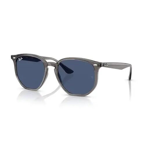 Ray-Ban RB4306 Hexagonal Sunglasses for Men for Women | In Opal Grey, Black & Light Havana. Polarized options available. - Ray-Ban
