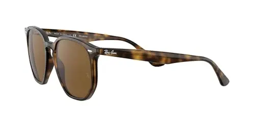 Ray-Ban RB4306 Hexagonal Sunglasses for Men for Women | In Opal Grey, Black & Light Havana. Polarized options available. - 3