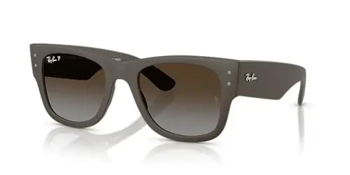 Ray-Ban Rb4840s Mega Wayfarer Liteforce Square Sunglasses 