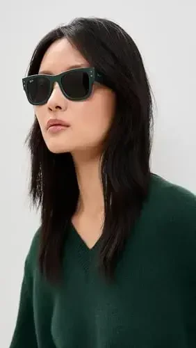 Ray-Ban Rb4840s Mega Wayfarer Liteforce Square Sunglasses - MODAZONE (1)