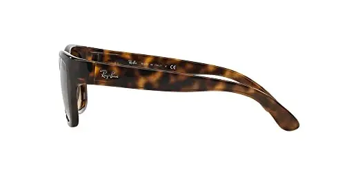 Ray-Ban Unisex quyoshdan saqlaydigan ko'zoynaklar, och jigarrang ramka, jigarrang gradientli linzalar, 53 mm - 4