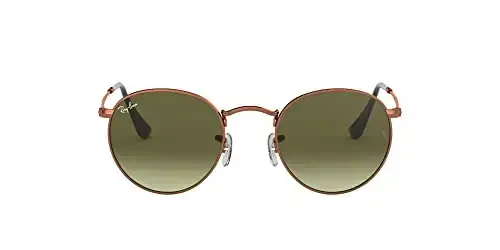Ray-Ban Unisex Rb3447 Dumaloq Metal Dumaloq Quyoshdan Saqlaydigan Ko'zoynak - 1