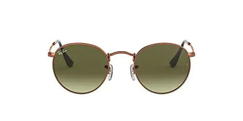 Ray-Ban Unisex Rb3447 Dumaloq Metal Dumaloq Quyoshdan Saqlaydigan Ko'zoynak 