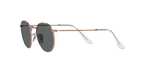 Ray-Ban Unisex Rb3447 Dumaloq Metal Dumaloq Quyoshdan Saqlaydigan Ko'zoynak - 3