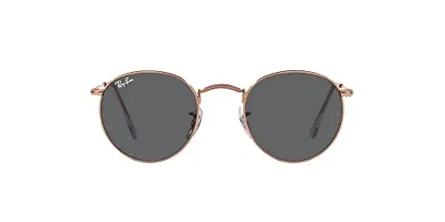 Ray-Ban Unisex Rb3447 Dumaloq Metal Dumaloq Quyoshdan Saqlaydigan Ko'zoynak 