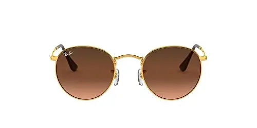 Ray-Ban Unisex Rb3447 Dumaloq Metal Dumaloq Quyoshdan Saqlaydigan Ko'zoynaklar - MODAZONE