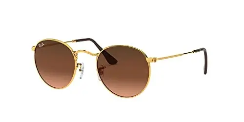 Ray-Ban Unisex Rb3447 Dumaloq Metal Dumaloq Quyoshdan Saqlaydigan Ko'zoynaklar - MODAZONE (1)