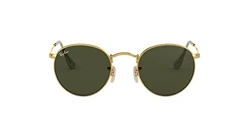 Ray-Ban Unisex Rb3447 Dumaloq Metal Dumaloq Quyoshdan Saqlaydigan Ko'zoynaklar - 1