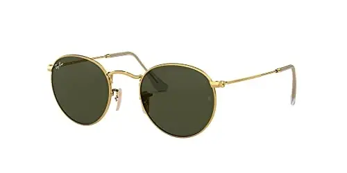 Ray-Ban Unisex Rb3447 Dumaloq Metal Dumaloq Quyoshdan Saqlaydigan Ko'zoynaklar - RAY-BAN (1)