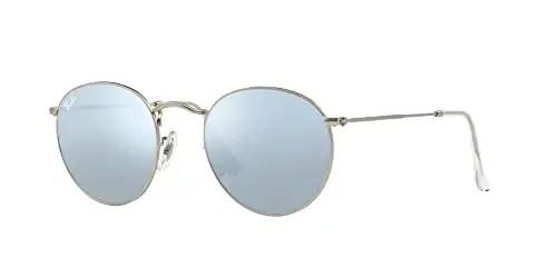 Ray-Ban Unisex Rb3447 Dumaloq Metal Dumaloq Quyoshdan saqlaydigan ko'zoynaklar - 2