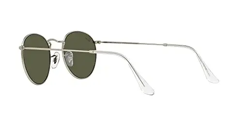 Ray-Ban Unisex Rb3447 Dumaloq Metal Dumaloq Quyoshdan saqlaydigan ko'zoynaklar - 5