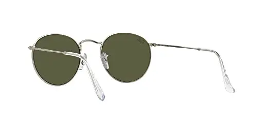 Ray-Ban Unisex Rb3447 Dumaloq Metal Dumaloq Quyoshdan saqlaydigan ko'zoynaklar - 6
