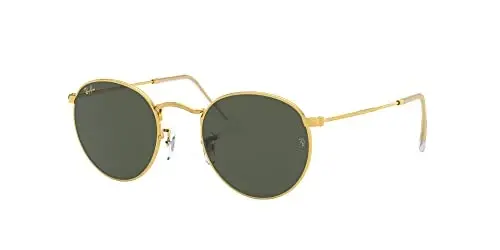 Ray-Ban Unisex Rb3447 Dumaloq Metal Dumaloq Quyoshdan Saqlaydigan Ko'zoynaklar - RAY-BAN (1)