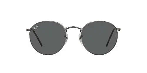 Ray-Ban Unisex Rb3447 Dumaloq Metal Dumaloq Quyoshdan saqlaydigan ko'zoynaklar - 1