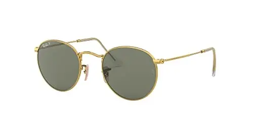 Ray-Ban Unisex Rb3447 Dumaloq Metall Dumaloq Quyoshdan Saqlaydigan Ko'zoynaklar - 2