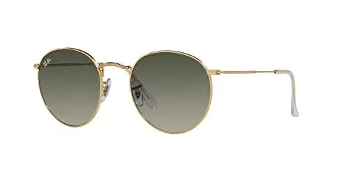 Ray-Ban Unisex Rb3447 Round Metal Dumaloq Quyoshdan Saqlaydigan Ko'zoynaklar - 2