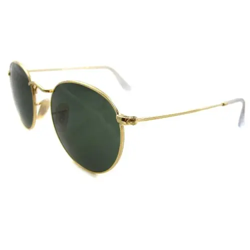 Ray-Ban Unisex Rb3447 Round Metal Dumaloq Quyoshdan saqlaydigan ko'zoynaklar 