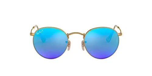Ray-Ban Unisex Rb3447 Round Metal Dumaloq Quyoshdan saqlaydigan ko'zoynaklar - RAY-BAN