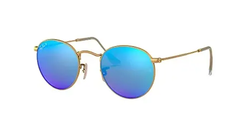 Ray-Ban Unisex Rb3447 Round Metal Dumaloq Quyoshdan saqlaydigan ko'zoynaklar - 2