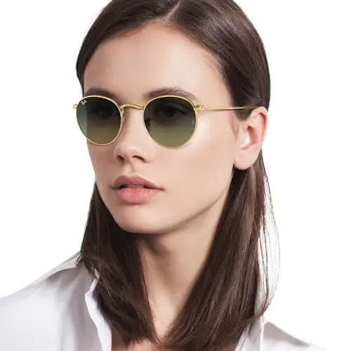 Ray-Ban Unisex Rb3447 Round Metal Dumaloq Quyoshdan Saqlaydigan Ko'zoynaklar - 6