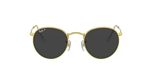 Ray-Ban Unisex Rb3447 Round Metal Round Sunglasses 