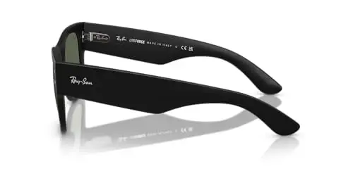 Ray-Ban Unisex Rb4840s Mega Wayfarer Liteforce Square Sunglasses - 3