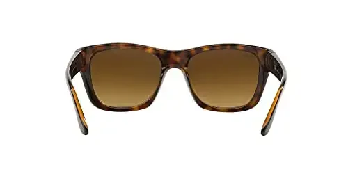 Ray-Ban Unisex Sunglasses Light Havana Frame, Brown Gradient Lenses, 53MM - 7