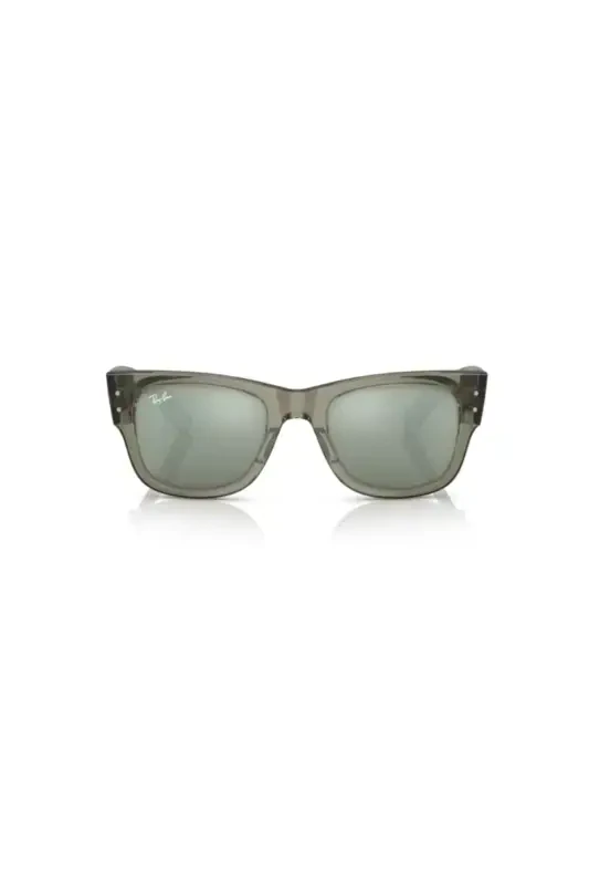 Rayban Mod.0840S C.6635/5C Kadın Güneş Gözlüğü-YEŞİL KAHVERENGİ KIRÇILLI - 3
