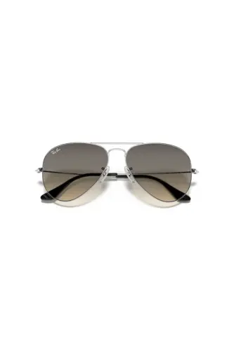 Rayban Rb3025 003/32 58 Unisex Metall Kumush Quyosh Ko'zoynaklari - 6