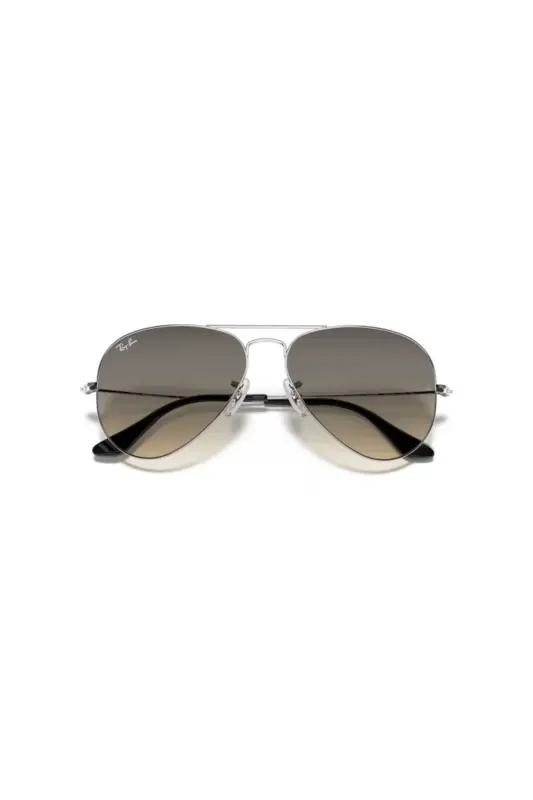 Rayban Rb3025 003/32 58 Unisex Metall Kumush Quyosh Ko'zoynaklari - 6