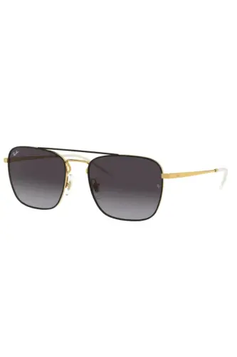 Rayban Rb3588 9054/8g 55 Unisex Metal Sunglasses 