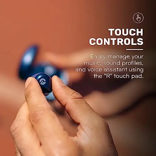 Raycon Fitness Bluetooth haqiqiy simsiz quloqchinlar, o‘rnatilgan mikrofon bilan, 56 soatlik batareya, IPX7 suv o‘tkazmaydigan, aktiv shovqinni bekor qilish, xabardorlik rejimi va Bluetooth 5.3 (qora) - 6