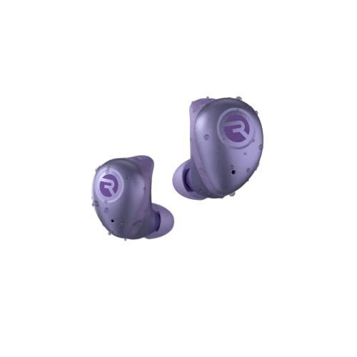 Raycon Fitness Bluetooth True Wireless Earbuds with Built in Mic 56 Hours of Battery IPX7 Waterproof Active Noise Cancellation and Awareness Mode Bluetooth 5.3 Portable Sport (Purple) - Raycon