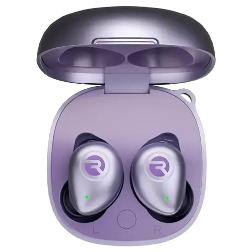 Raycon Fitness Bluetooth True Wireless Earbuds with Built in Mic 56 Hours of Battery IPX7 Waterproof Active Noise Cancellation and Awareness Mode Bluetooth 5.3 Portable Sport (Purple) - RAYCON (1)