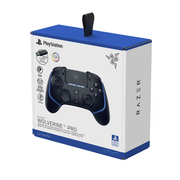 Razer Wolverine V2 Pro Simsiz O'yin Pulti PlayStation 5 Mecha-Tactile Tugmalar, Qora - 9