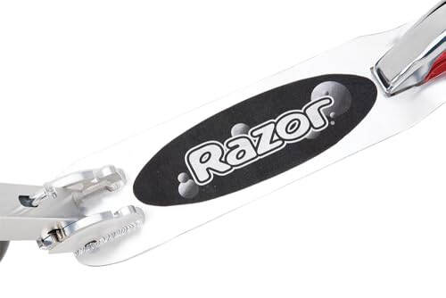 Razor A5 Lux bolalar uchun Kick Scooter - 8 yosh va undan katta - 8'' Uretan g'ildiraklar, Anodlangan tugatish, Jasur ranglar va grafikalar bilan, 100 kg gacha bo'lgan haydovchilar uchun - 4