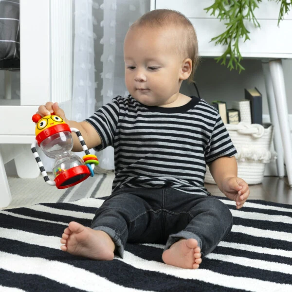 Развивающая погремушка Baby Einstein Cal's Sensory Shake-up, от 3 месяцев - 3