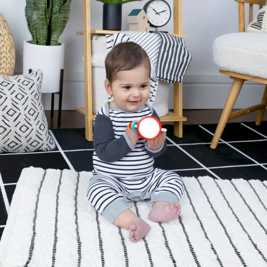 Развивающая погремушка Baby Einstein Cal's Sensory Shake-up, от 3 месяцев - 7